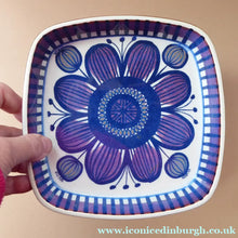 Load image into Gallery viewer, 1960s DANISH Ceramic Shallow Bowl or Square Dish. Royal Copenhagen TENERA Series Designed by Beth Breyen
