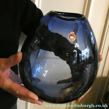Load image into Gallery viewer, Large 1960s Per Lutken Soap Bubble Holmegaard Glass Vase 10 inches
