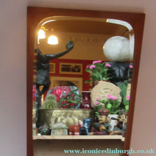Load image into Gallery viewer, 1960s DANISH Pedersen &amp; Hansen Teak Mirror with Shelf
