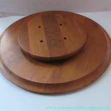 Load image into Gallery viewer, 1960s Danish Digmed Lazy Susan Cheese Dome or Cake Plate
