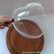 Load image into Gallery viewer, 1960s Danish Digmed Lazy Susan Cheese Dome or Cake Plate
