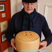 Load image into Gallery viewer, Stylish Vintage Wooden 1960s DANISH Ice Bucket with Original Plastic Liner. Designed by Nissen
