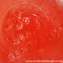 Load image into Gallery viewer, 1960s Dumler &amp; Breiden West German Vase. Attractive Red Beige and Black Lava Glazes - European Ceramics
