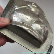 Load image into Gallery viewer, Vintage DUTCH Vormenfabriek Tilburg Tin Chocolate Mould in the Shape of a Little Duckling
