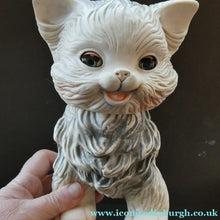 Load image into Gallery viewer, Edeard Mobley White Cat 1960 with Squeaky Noise
