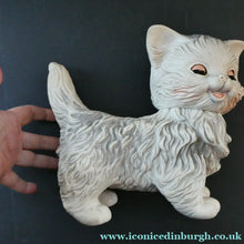 Load image into Gallery viewer, Edeard Mobley White Cat 1960 with Squeaky Noise
