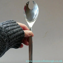 Load image into Gallery viewer, Vintage 1960s EUROPA Pair of Stainless Steel Salad Servers in Original Box
