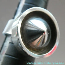 Load image into Gallery viewer, Vintage Scandinavian Miniamalistic 925 Sterling Silver Ring. Size N / 0
