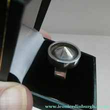 Load image into Gallery viewer, Vintage Scandinavian Miniamalistic 925 Sterling Silver Ring. Size N / 0
