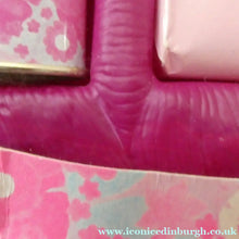 Load image into Gallery viewer, Vintage 1960s FLOWER POWER Cosmetics. 1960s No.23 by Evette. Powder, Soaps and Bath Cubes 
