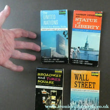 Load image into Gallery viewer, Four American New York Go Guide Booklets by Lew Frank. Published 1963
