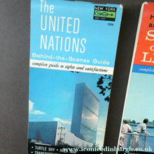 Load image into Gallery viewer, Four American New York Go Guide Booklets by Lew Frank. Published 1963
