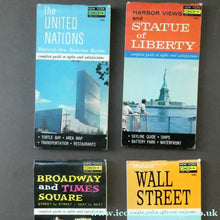 Load image into Gallery viewer, Four American New York Go Guide Booklets by Lew Frank. Published 1963
