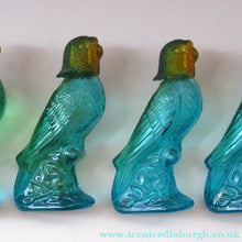 Load image into Gallery viewer, Four Avon Perfume Bottles in the Shape of Budgies
