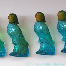Load image into Gallery viewer, Four Avon Perfume Bottles in the Shape of Budgies
