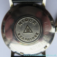 Load image into Gallery viewer, 1960s Gent's Automatic Nidor Seaprince Wristwatch Dress Watch
