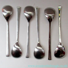 Load image into Gallery viewer, Viners Gerald Benney Dessert Spoons. STUDIO Stainless Steel
