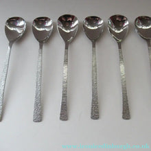 Load image into Gallery viewer, Viners Gerald Benney Dessert Spoons. STUDIO Stainless Steel

