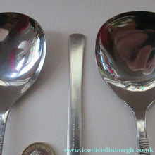 Load image into Gallery viewer, Gerald Benney Viners Studio Three Serving Spoons Stainless Steel 1960s
