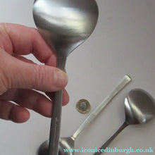 Load image into Gallery viewer, Gerald Benney Viners Studio Three Serving Spoons Stainless Steel 1960s

