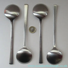 Load image into Gallery viewer, Gerald Benney Viners Studio 1960s Soup Spoons
