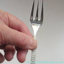 Load image into Gallery viewer, Vintage 1960s Viners Studio Gerald Benny Pastry Forks Stainless Steel

