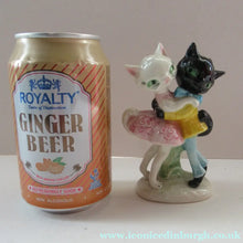 Load image into Gallery viewer, 1960s 1950s Goebel Figurine Comical Dancing Cats by Albert Staehle1960s Goebel Comical Cat Figurine Albert Staehle
