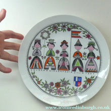 Load image into Gallery viewer, GERMAN Hutschenreuther Porcelain Decorative Wall Plate for the Selb Wiesenfest 1967

