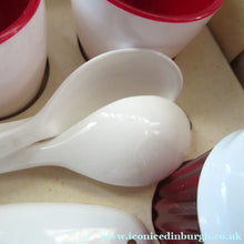 Load image into Gallery viewer, 1960s Campervan Cooking Utenstils Space Age Breakfast Set Emsa Plastic Germany
