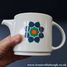 Load image into Gallery viewer, 1960s THOMAS (Rosenthal) Vintage Porcelain Small Teapot Decorated with Abstract  Pattern
