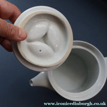 Load image into Gallery viewer, 1960s THOMAS (Rosenthal) Vintage Porcelain Small Teapot Decorated with Abstract Pattern
