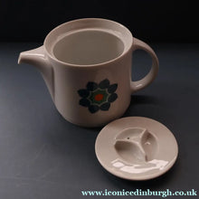 Load image into Gallery viewer, 1960s THOMAS (Rosenthal) Vintage Porcelain Small Teapot Decorated with Abstract Pattern
