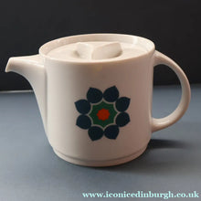 Load image into Gallery viewer, 1960s THOMAS (Rosenthal) Vintage Porcelain Small Teapot Decorated with Abstract Pattern
