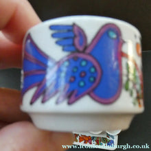 Load image into Gallery viewer, 1960s Villeroy &amp; Boch Set of Six Egg Cugs on Original Stand ACAPULCO
