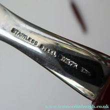 Load image into Gallery viewer, 1960s Glosswood Cutlery Six Dessert Spoons and Serving Spoon
