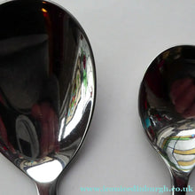 Load image into Gallery viewer, 1960s Glosswood Cutlery Six Dessert Spoons and Serving Spoon
