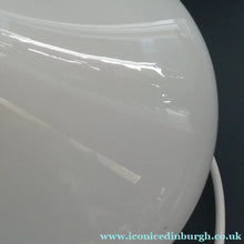 Load image into Gallery viewer, 1960s White Danish Holmegaard Glass Lamp. 14 1/2 inches in height
