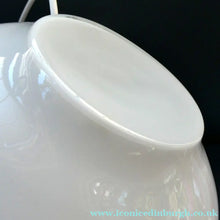 Load image into Gallery viewer, 1960s White Danish Holmegaard Glass Lamp. 14 1/2 inches in height
