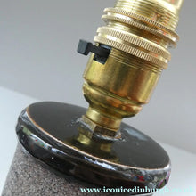 Load image into Gallery viewer, ITALIAN Mid Century Fratelli Fanciullacci Table Lamp with Incised Decoration
