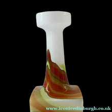 Load image into Gallery viewer, ITALIAN V.B. Opaline Glass Marble / Agate Pattern Glass Vase
