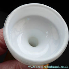 Load image into Gallery viewer, ITALIAN V.B. Opaline Glass Marble / Agate Pattern Glass Vase
