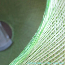 Load image into Gallery viewer, 1960s Woven Green String Hanging Pendant Light Shade
