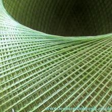 Load image into Gallery viewer, 1960s Woven Green String Hanging Pendant Light Shade

