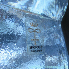 Load image into Gallery viewer, 1960s Lars Hellsten Viking Sculpture Skruf Glass Sweden
