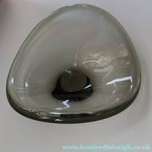 Load image into Gallery viewer, 1960s Large Danish Holmegaard Shallow Smoky Glass Dish by Per Lutken - Scandinavian Glass
