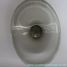 Load image into Gallery viewer, 1960s Large Danish Holmegaard Shallow Smoky Glass Dish by Per Lutken - Scandinavian Glass
