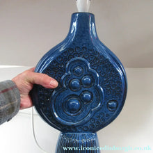 Load image into Gallery viewer, Vintage 1960s Large Modernist Brutalist Ceramic Table Lamp
