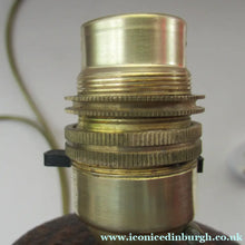 Load image into Gallery viewer, 1960s Swedish Art Pottery Stoneware Table Lamp
