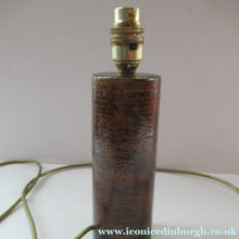 Load image into Gallery viewer, 1960s Swedish Art Pottery Stoneware Table Lamp
