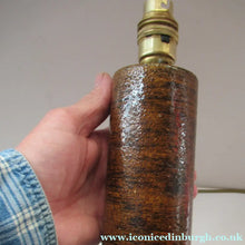 Load image into Gallery viewer, 1960s Swedish Art Pottery Stoneware Table Lamp
